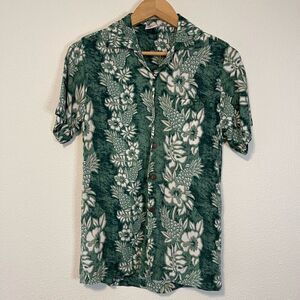 Vintage Makai Beach Hawaiian Shirt Size Small